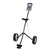 JEF World of Golf Deluxe Two-Wheel Fold-able Golf Pull Cart