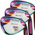 Orlimar Golf Spin Tech FF Rainbow 3-Piece Wedge Set