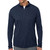 Adidas Golf Men's Lightweight Melange 1/4-Zip Pullover Top – Breathable Performance Layer