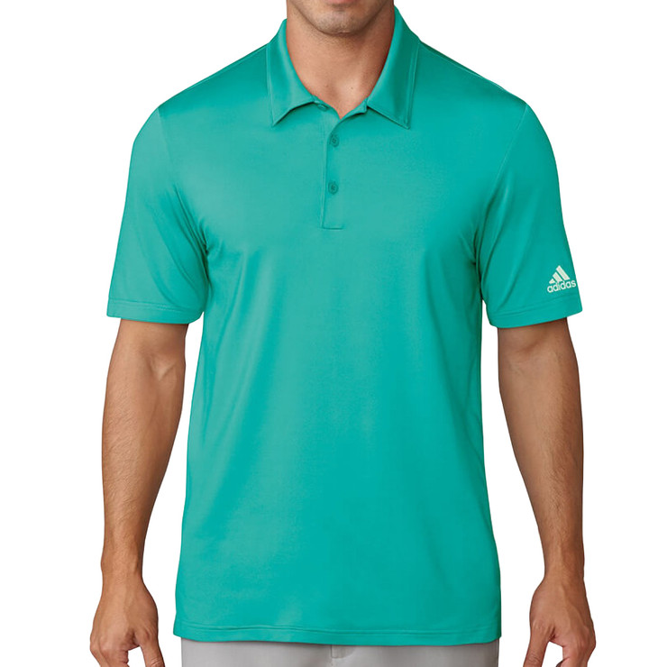 Adidas Golf Men's Jacquard Solid Shirt - GolfEtail.com