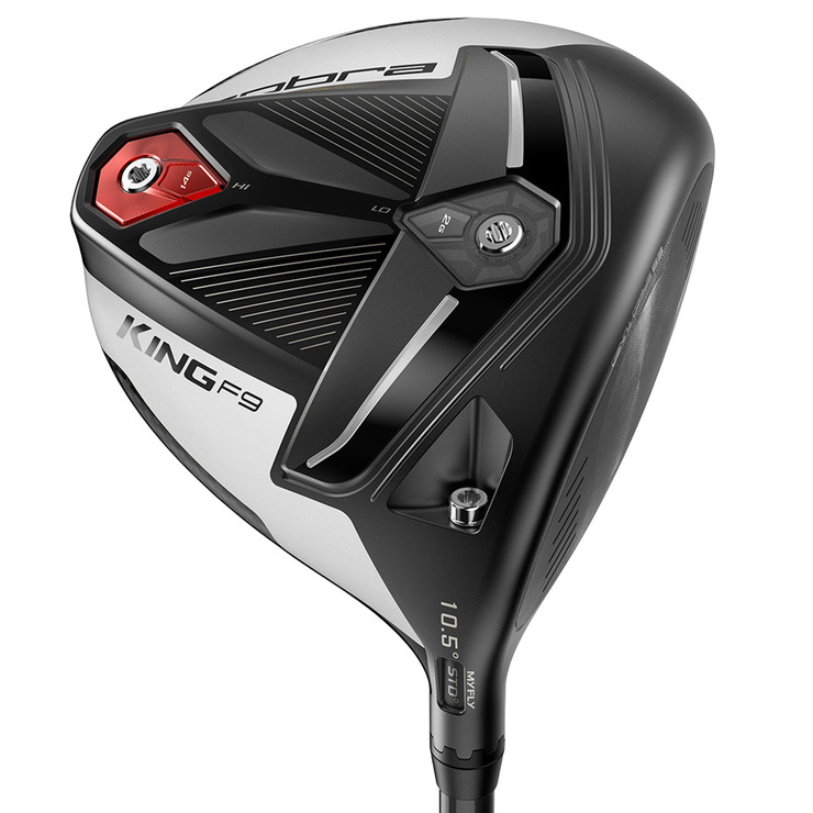 Cobra Golf King F9 Black/White Driver - GolfEtail.com