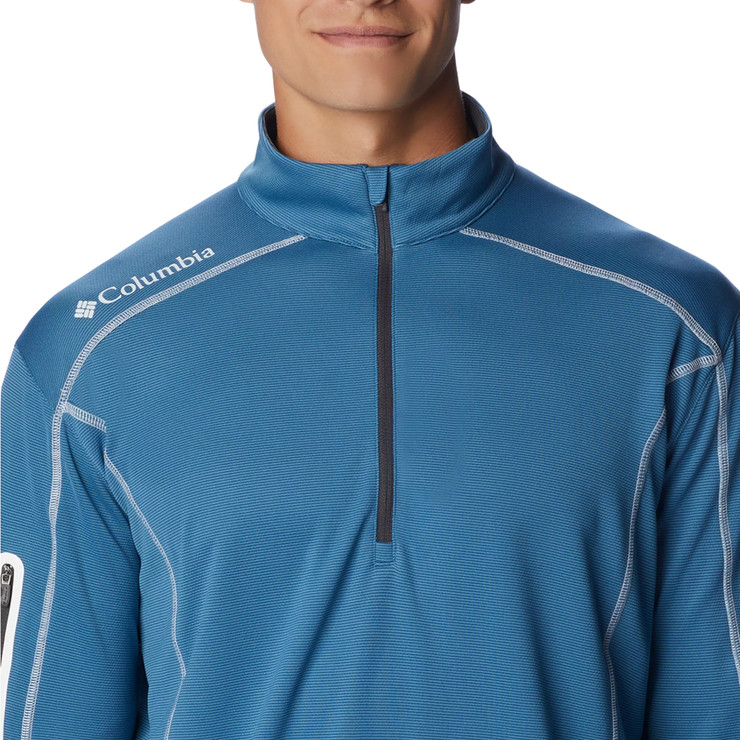 Houston Astros Columbia Omni-Wick Shotgun 2.0 Quarter-Zip Pullover