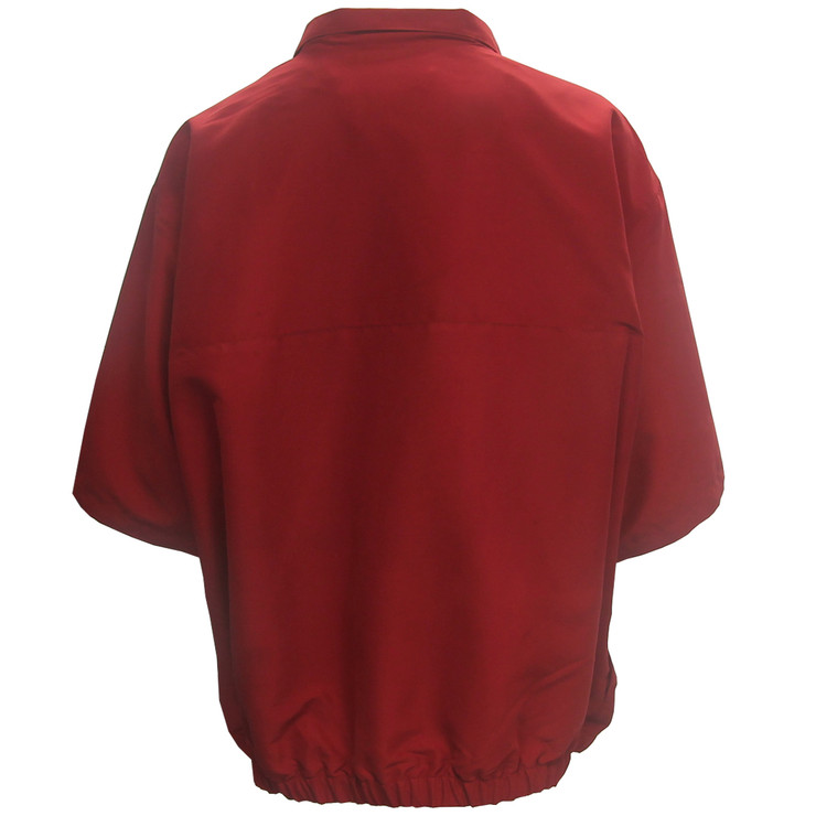 Dry Creek Men's QuarterZip Short Sleeve Pullover Golf Wind Shirt