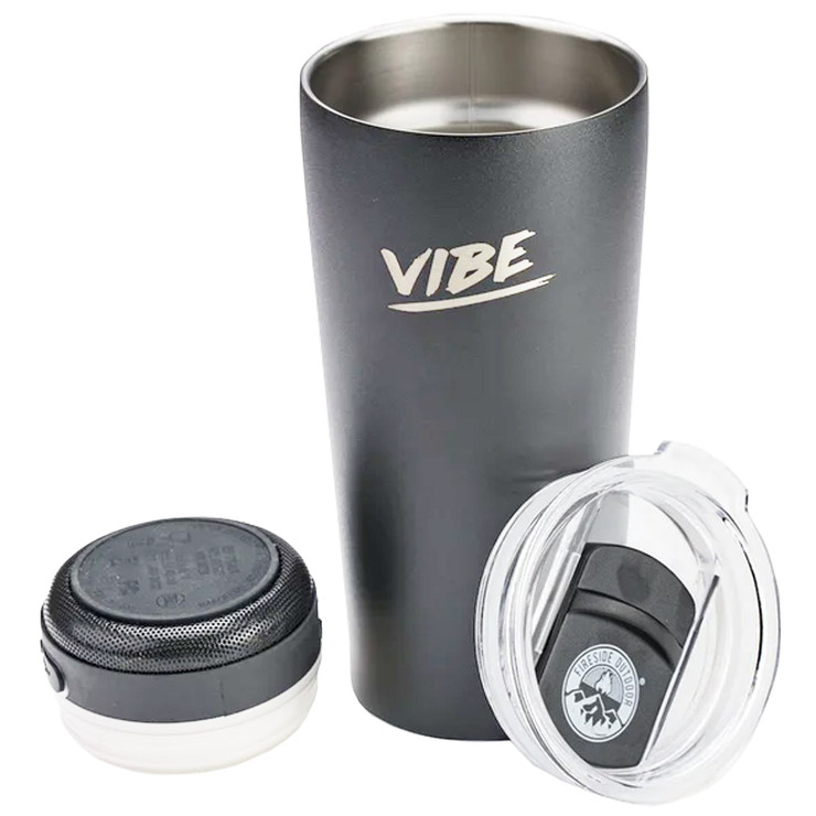 VIBE 28oz Tumbler  with PRO Speaker Attachment – Vibe Tumblers