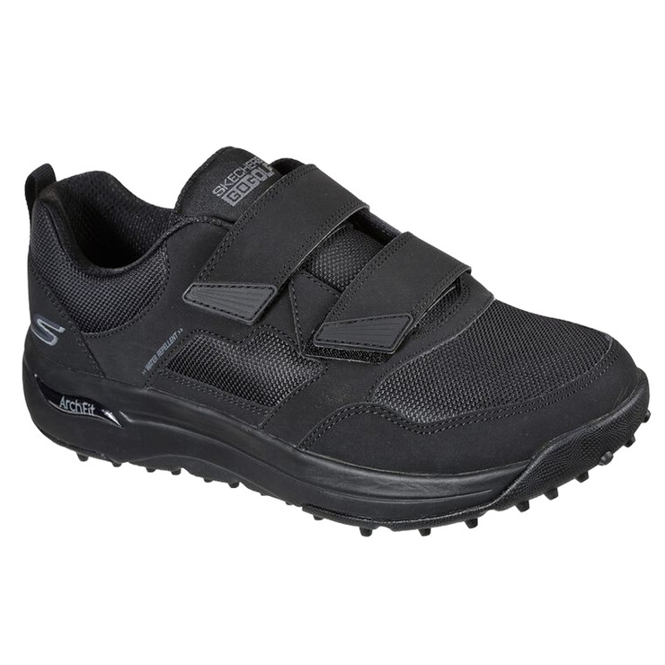 Skechers GO GOLF Arch Fit Line Up Golf Shoes Black/White - Carl's Golfland