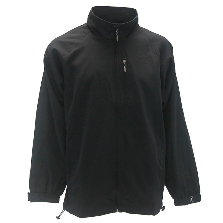 PGA Tour Men's Clubhouse Full-Zip Waterproof Jacket - GolfEtail.com