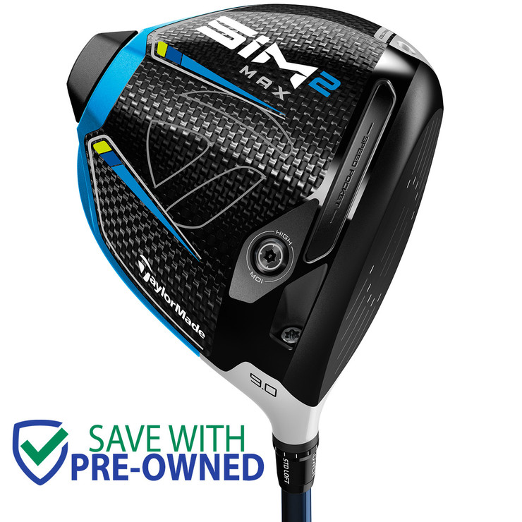 TaylorMade Golf SIM2 Max Driver, Pre-Owned - GolfEtail.com