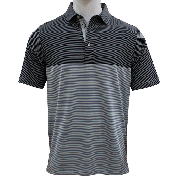 Bobby Jones Performance Galley Stripe Polo Golf Shirt - GolfEtail.com