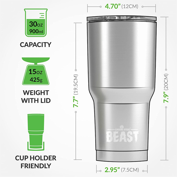 BEAST 30 oz Insulated Tumbler Review 