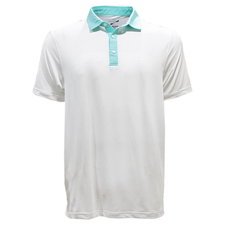 Head Men's Two-Tone Solid Polo Golf Shirt