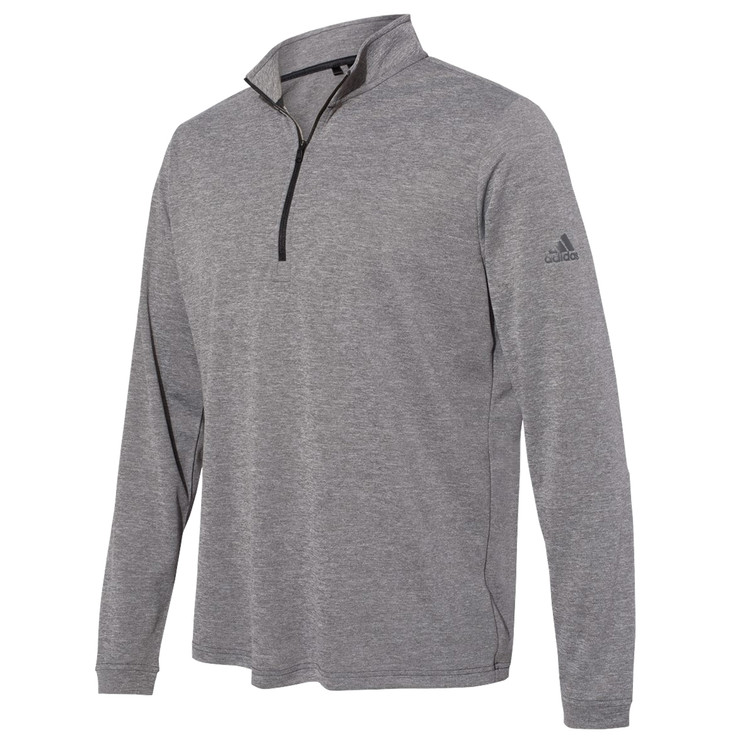 Adidas Golf Men's Lightweight 1/4-Zip Solid Performance Pullover