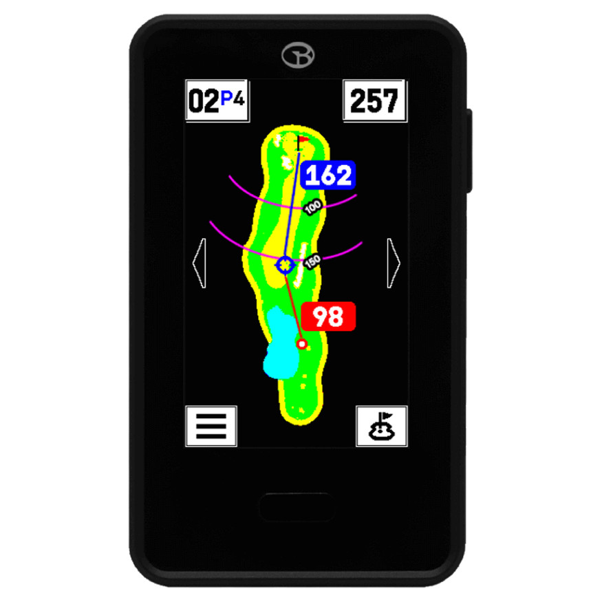 Golfbuddy Vtx Golf Buddy Golf Gps Swami Max Golf GPS Watch, Black