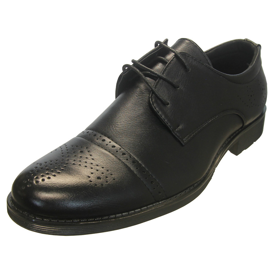 O & H Men's Cap-Toe Dress Shoes