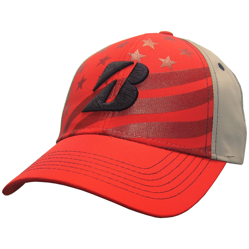 Bridgestone USA Patriotic Adjustable Golf Hat