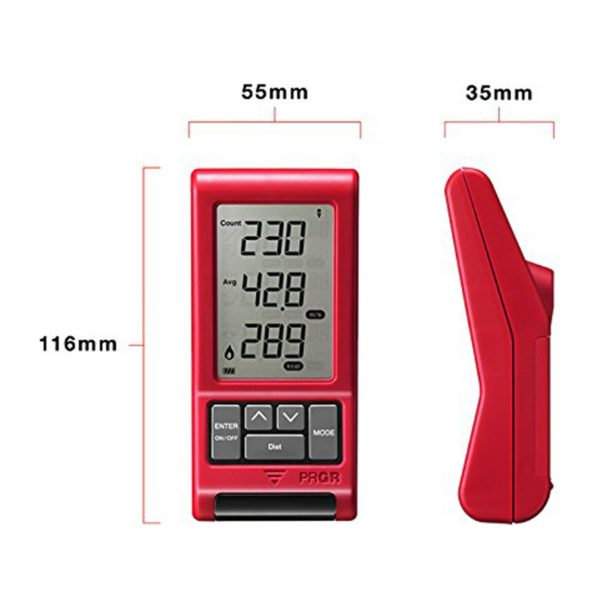 PRGR RED EYES POCKET ゴルフ測定器 PRGR Red Eyes Portable Golf Launch Monitor from ProGear