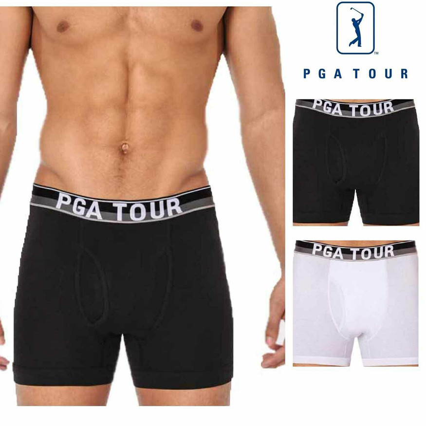 PGA Tour Golf Men's Boxer/Briefs Underwear (6-Pack)