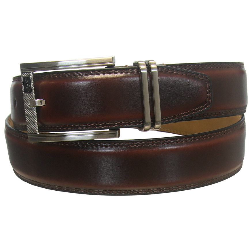 Greg Norman Genuine Leather Side Stitch Belt