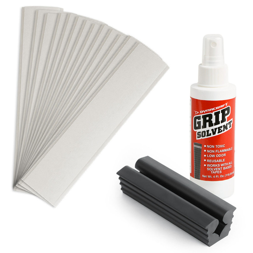 Karma Velour Red Golf Club Grip Kit (13 Grips, Solvent & Double