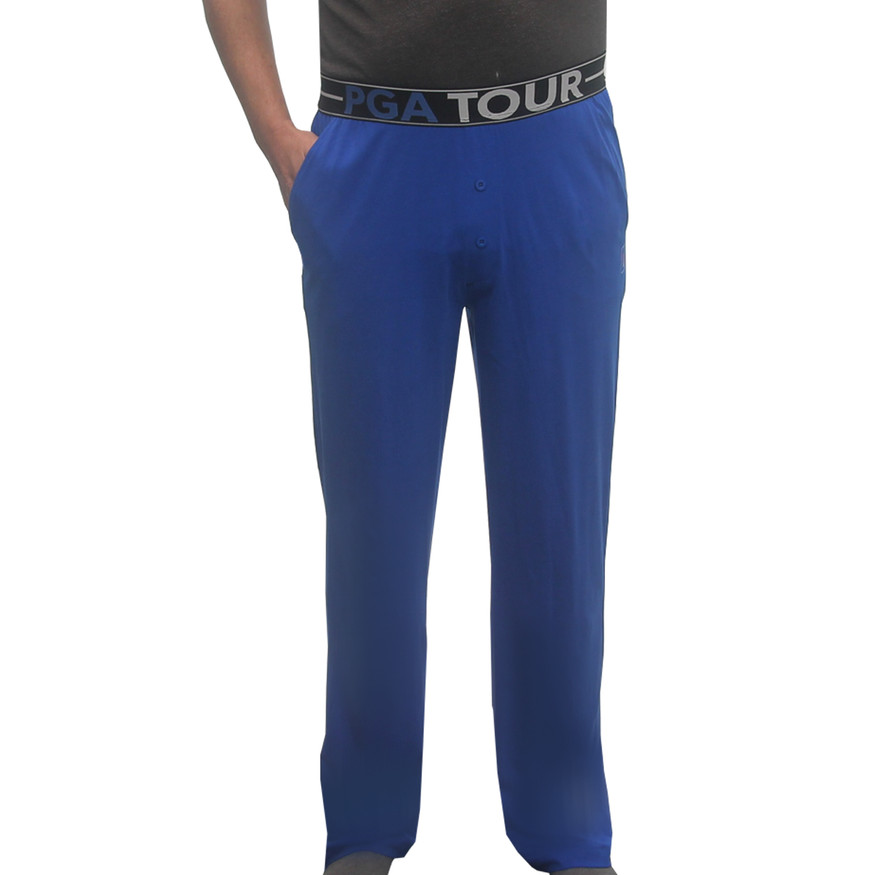 PGA Tour Cotton Jersey Knit Pajama Bottom Pants