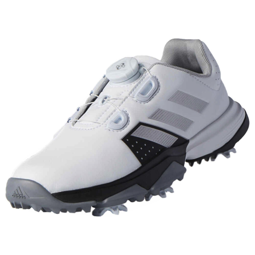 Adidas Junior adipower Golf Shoe with Boa Closure