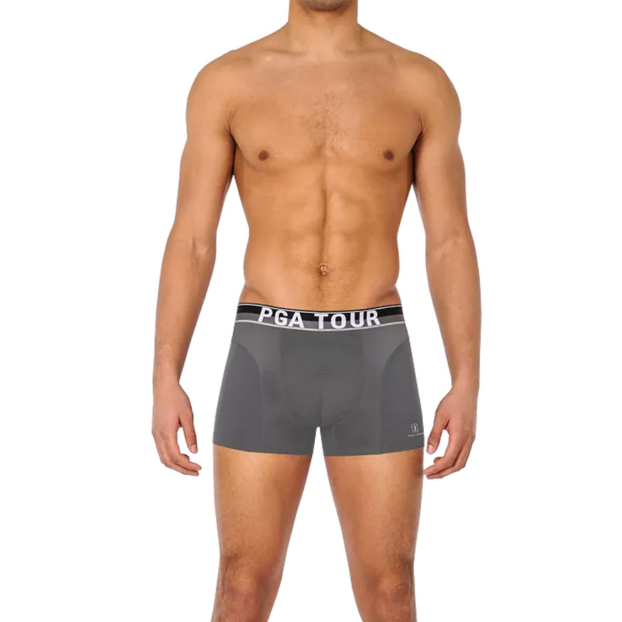 PGA Tour Golf Men's Ultra Comfort Sport Trunk Underwear (4-Pack)