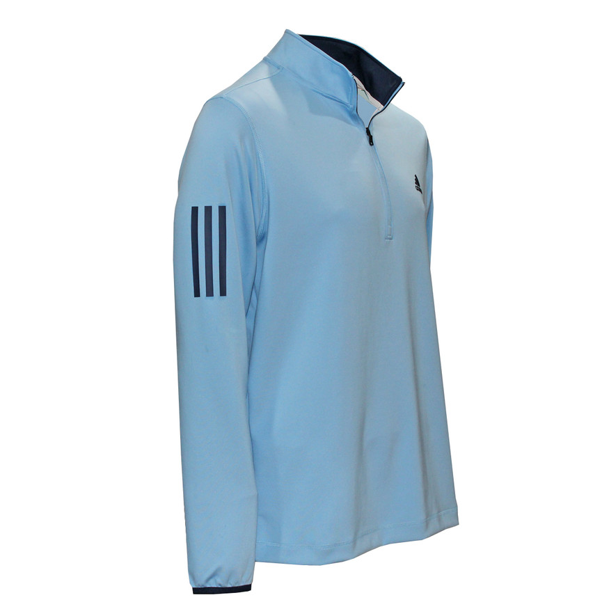 Adidas Golf Men's 3-Stripe Midweight 1/4-Zip Pullover
