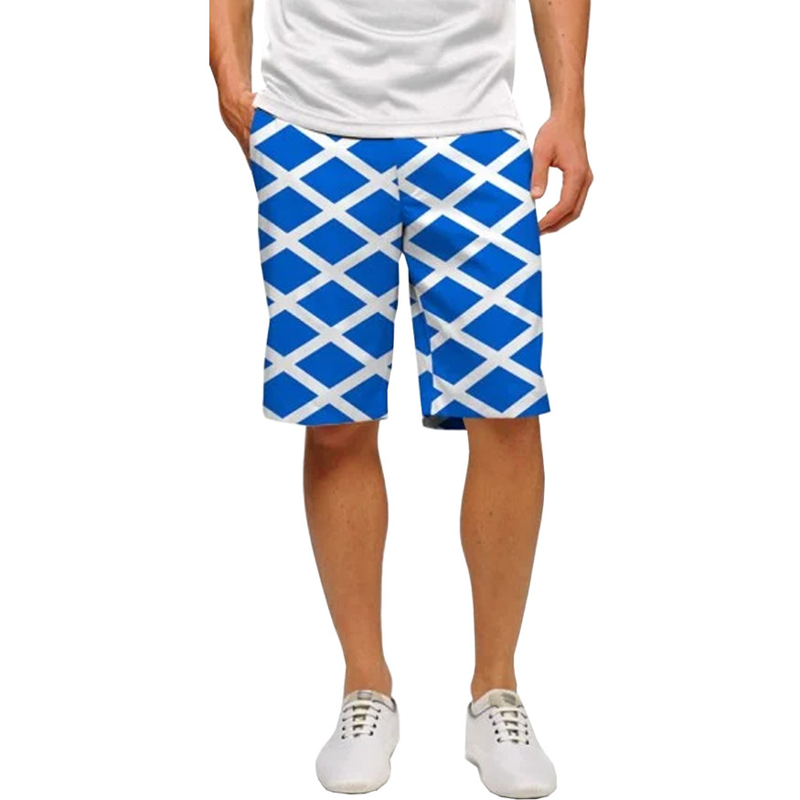 LoudMouth Golf Men's Jox-S Flat Front Shorts