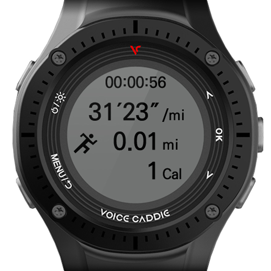 Voice Caddie G3 Hybrid Golf GPS Watch with Slope & Fitness