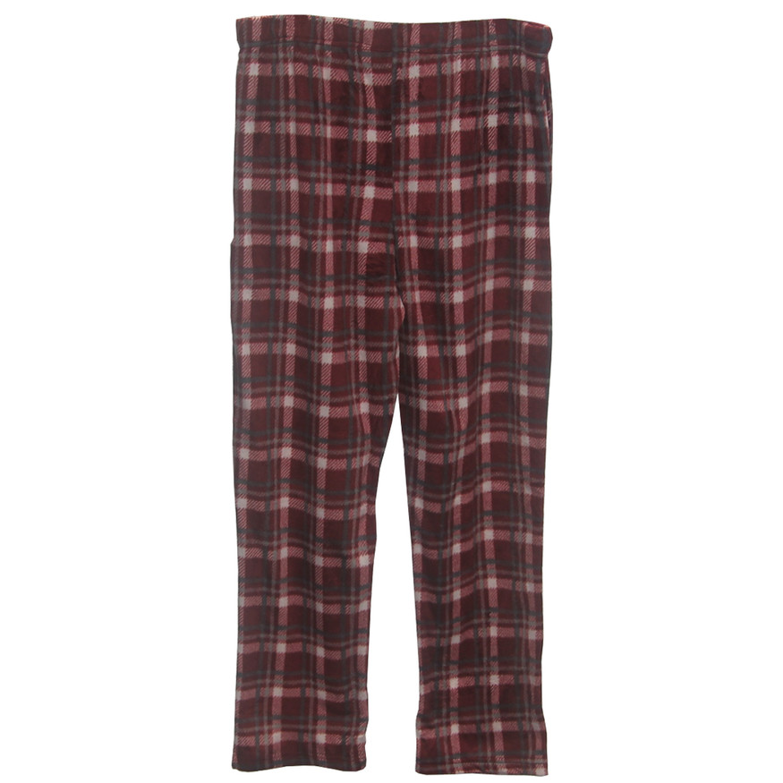 Greg Norman Mens 2-Piece Thermal Top & Fleece Pant Pajama Set