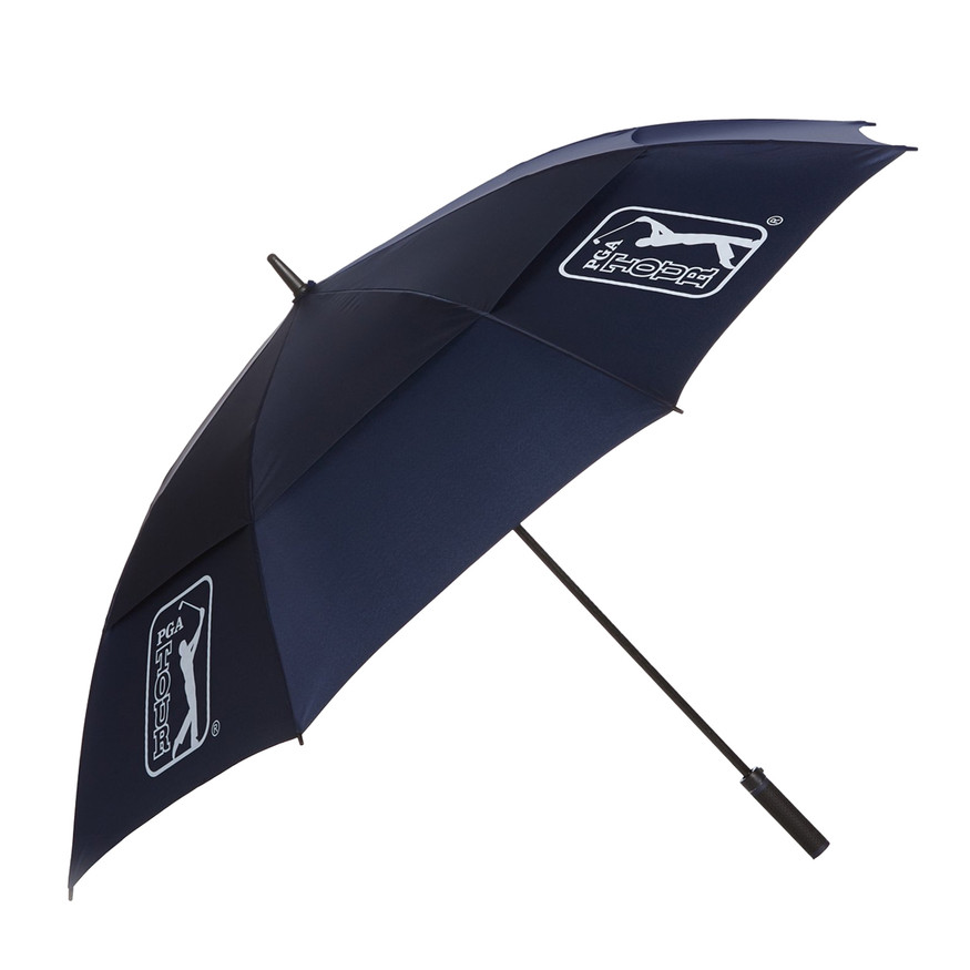 PGA Tour 68-inch Dual Canopy Automatic Open Golf Umbrella