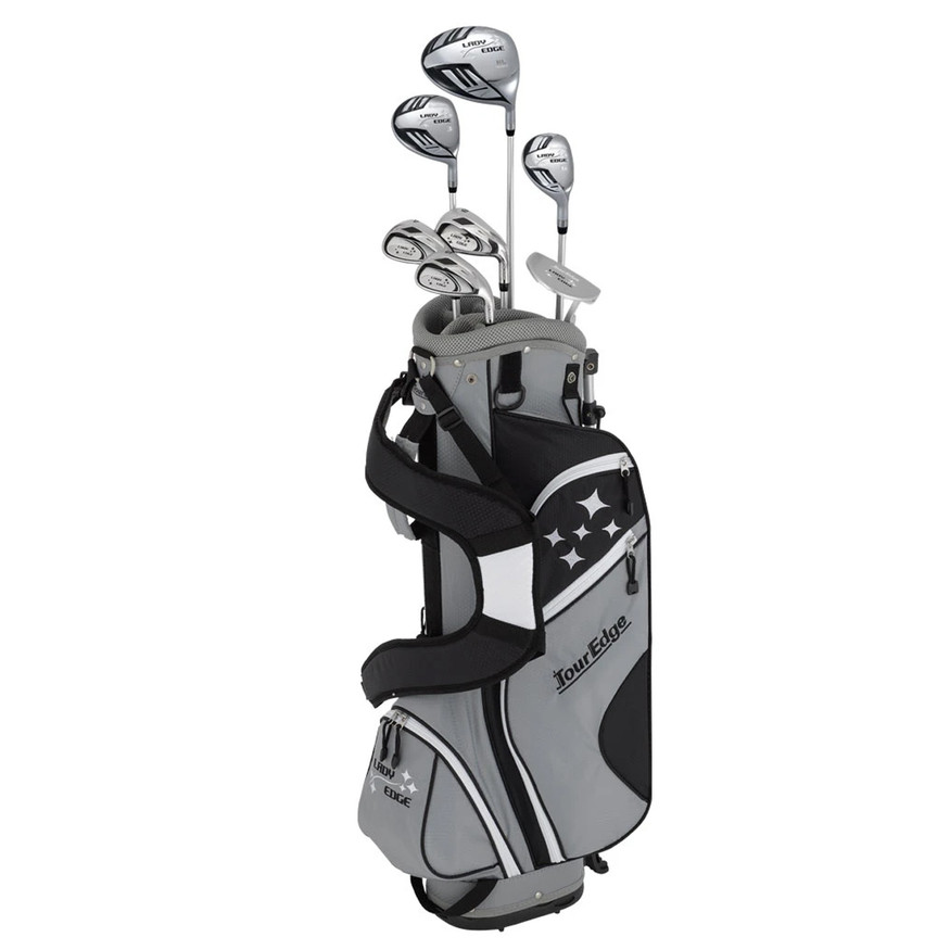 Tour Edge Lady Edge 11-Piece Combo Golf Set with Stand Bag Tour Edge Lady Edge 11-Piece Combo Golf Set with Stand Bag