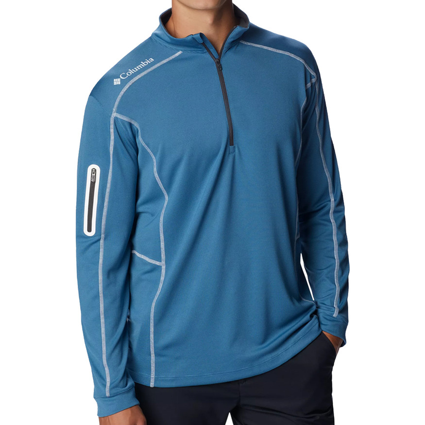 Columbia Golf Men's Omni-Wick Shotgun 1/4-Zip Pullover - GolfEtail.com