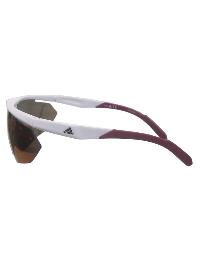 Adidas Golf Men's SP0015S Semi-Rimless Interchangeable Lens Sport Sunglasses