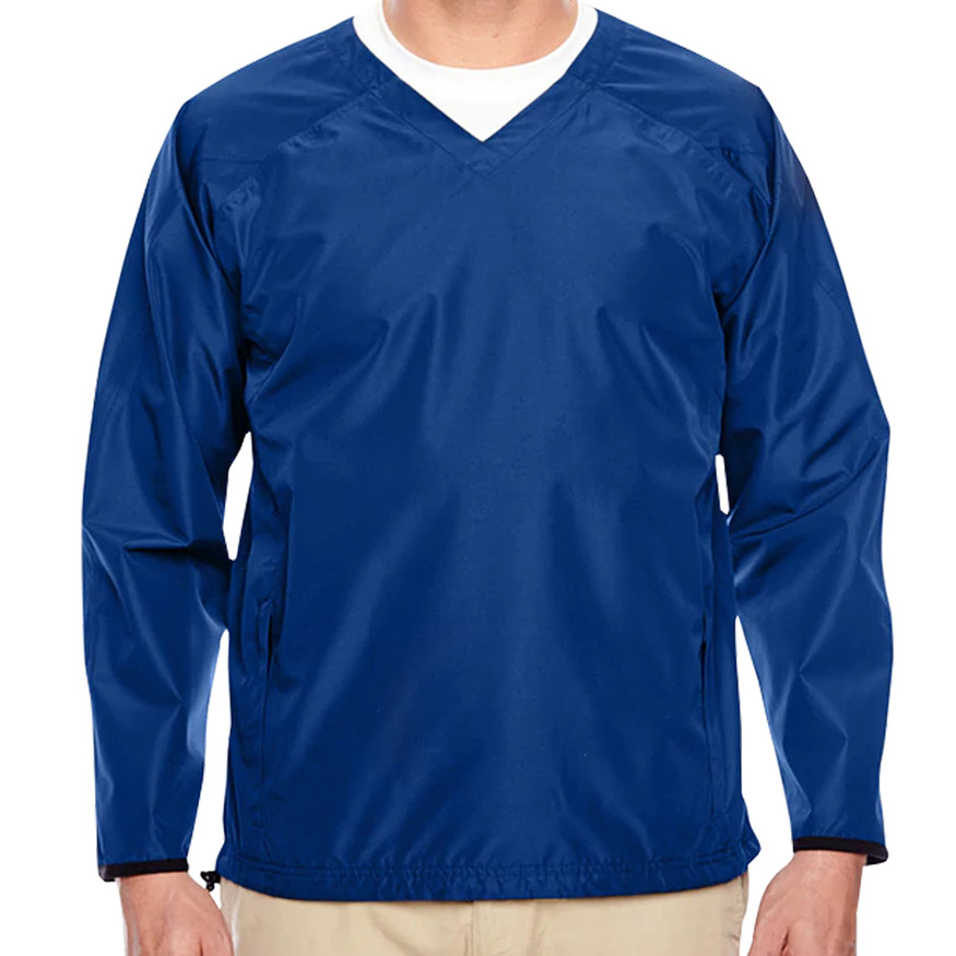 Team 365 Golf Men's Dominator Longsleeve Waterproof V-Neck Windshirt