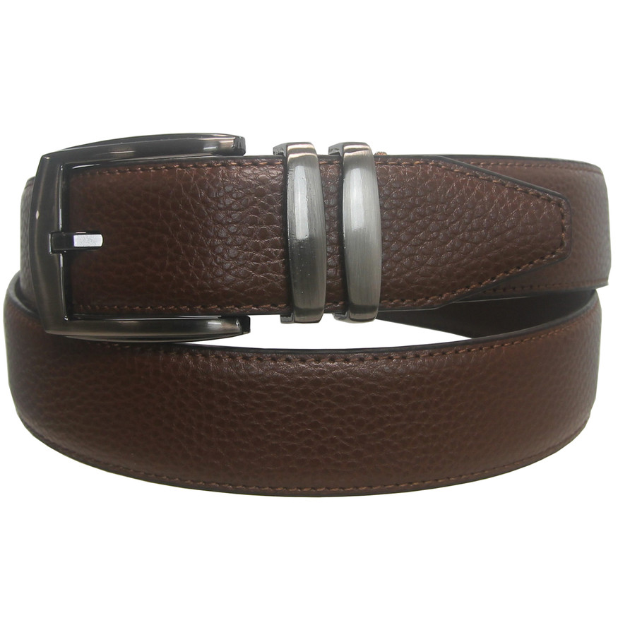 Arnold Palmer Hand Crafted Leather Pebble Pattern Belt