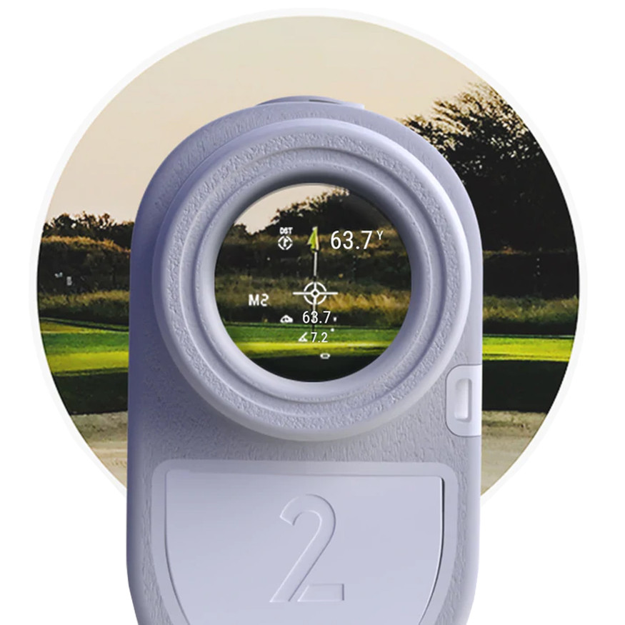 Blue Tees Golf Series 2 Laser Rangefinder, Manufacturer Refurbished with 2-Year Warranty
