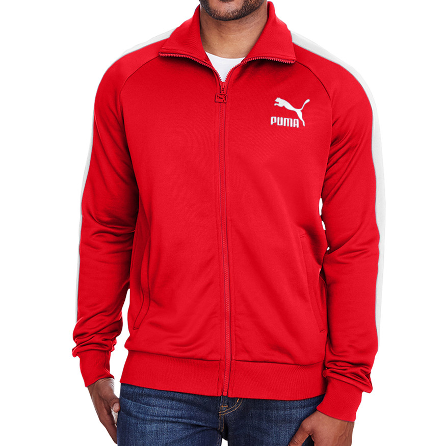 PUMA Golf Men's Alpha T7 Full-Zip Soft-Shell Jacket