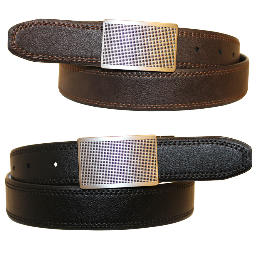 Arnold Palmer Perforated Buckle Cut-To-Fit Reversible Belt