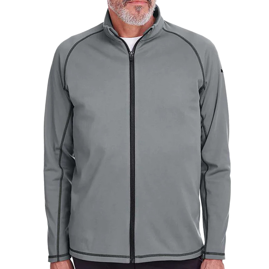 PUMA Golf Men's Fairway Full-Zip Fleece-Lined Jacket