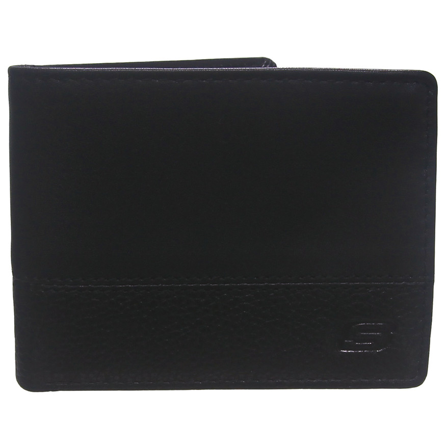 Skechers Golf Genuine Leather RFID Slimfold Wallet