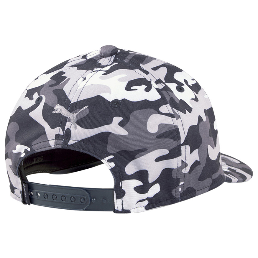 Puma Golf P110 Camo Pattern P Snapback Adjustable Hat