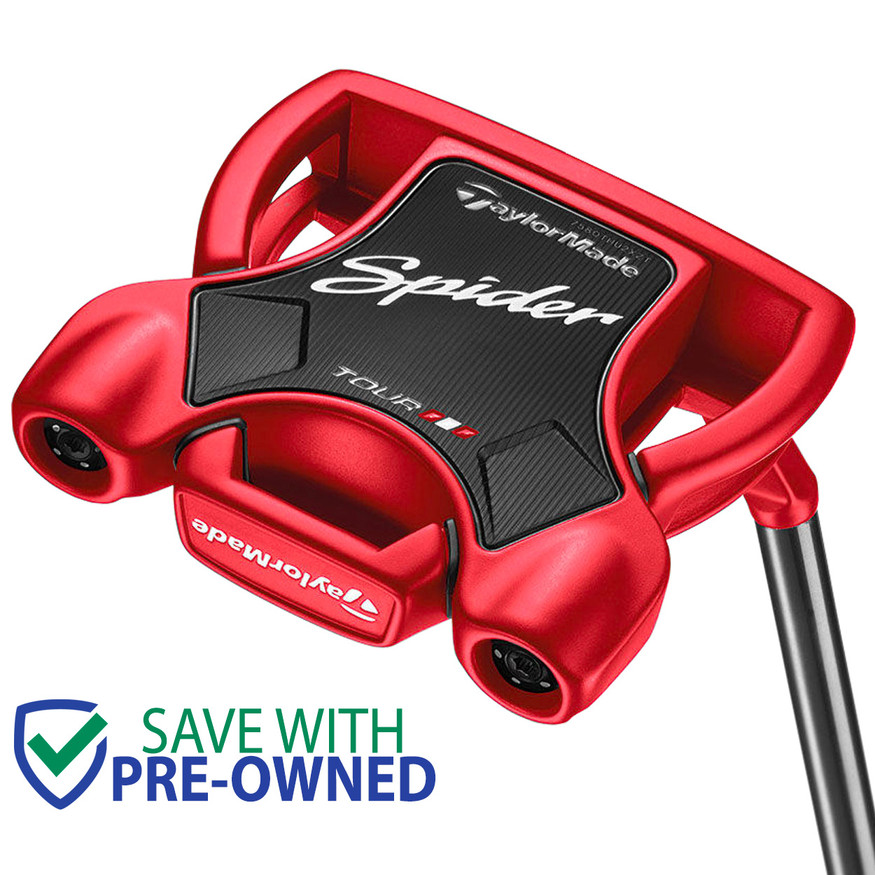 TaylorMade Spider Tour Red Putter, Pre-Owned - GolfEtail.com