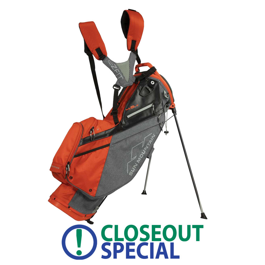 Sun Mountain 4.5 LS 14-Way Top Dual Strap Golf Stand Bag (2022 Model) Sun Mountain 4.5 LS 14-Way Top Dual Strap Golf Stand Bag (2022 Model)