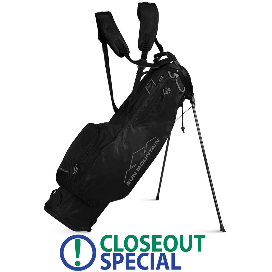 SUN MOUNTAIN　スタンド付きバッグ Sun Mountain 2.5+ Double Strap 14-Way Top Golf Stand Bag