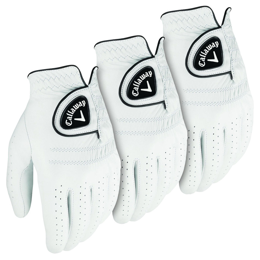 Callaway Tour Authentic Leather Golf Gloves (3-pack) Callaway Tour Authentic Leather Golf Gloves (3-pack)