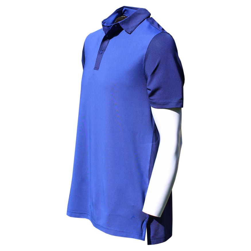 Head Men's Two-Tone Dot Print Polo Golf Shirt - GolfEtail.com
