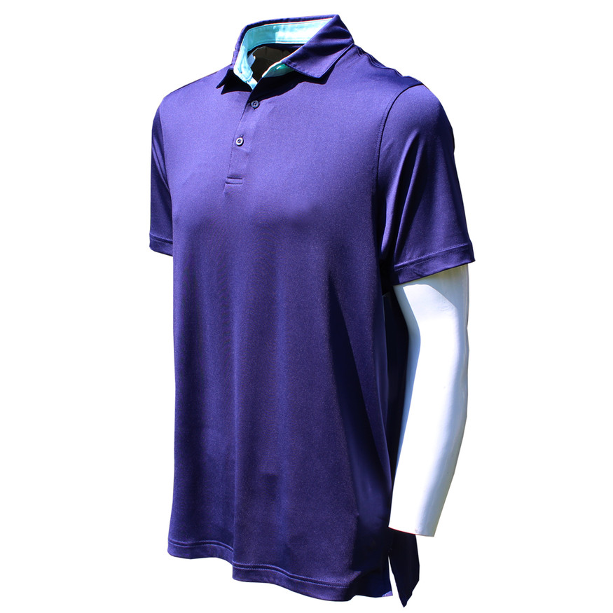 Head Men's Solid Performance Polo Golf Shirt - GolfEtail.com