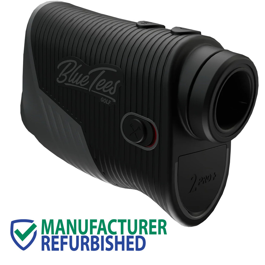 Blue Tees Golf Series 2 Pro+ Sloped Laser Rangefinder - Mfg Refurbished w/ Warranty