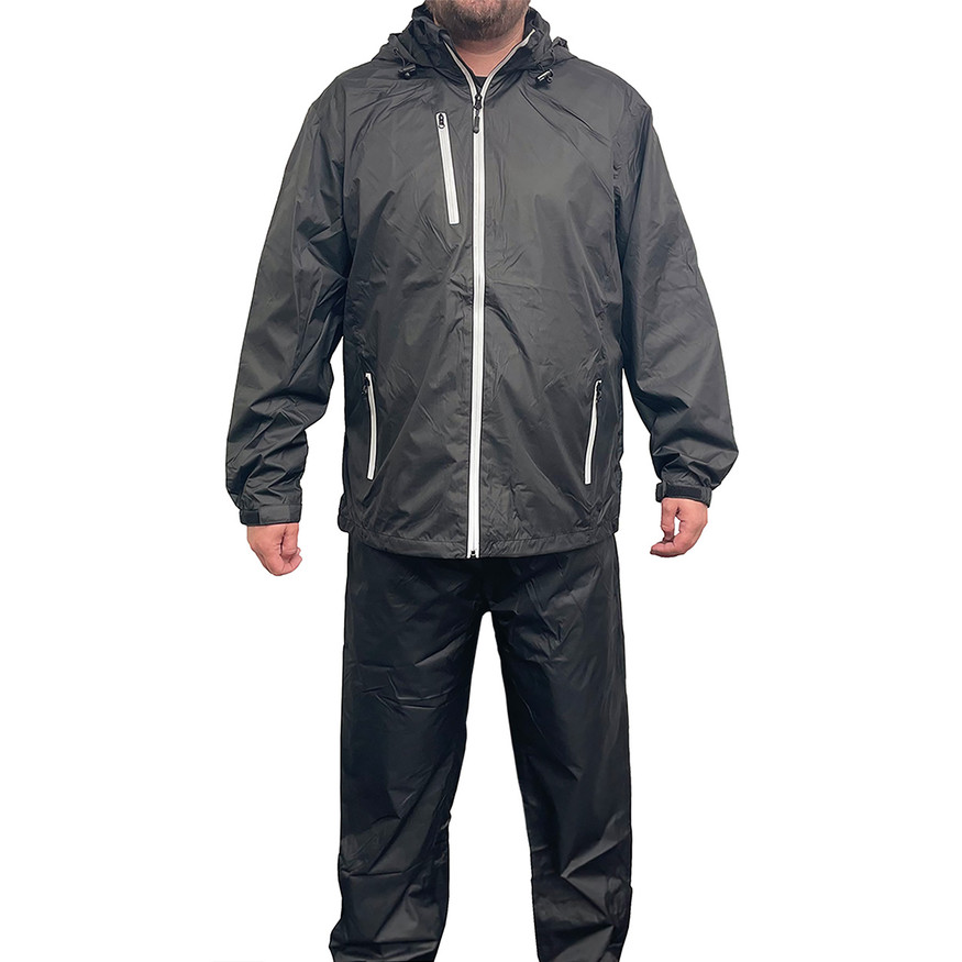The Weather Company Waterproof Hooded Golf Rain Suit (Jacket