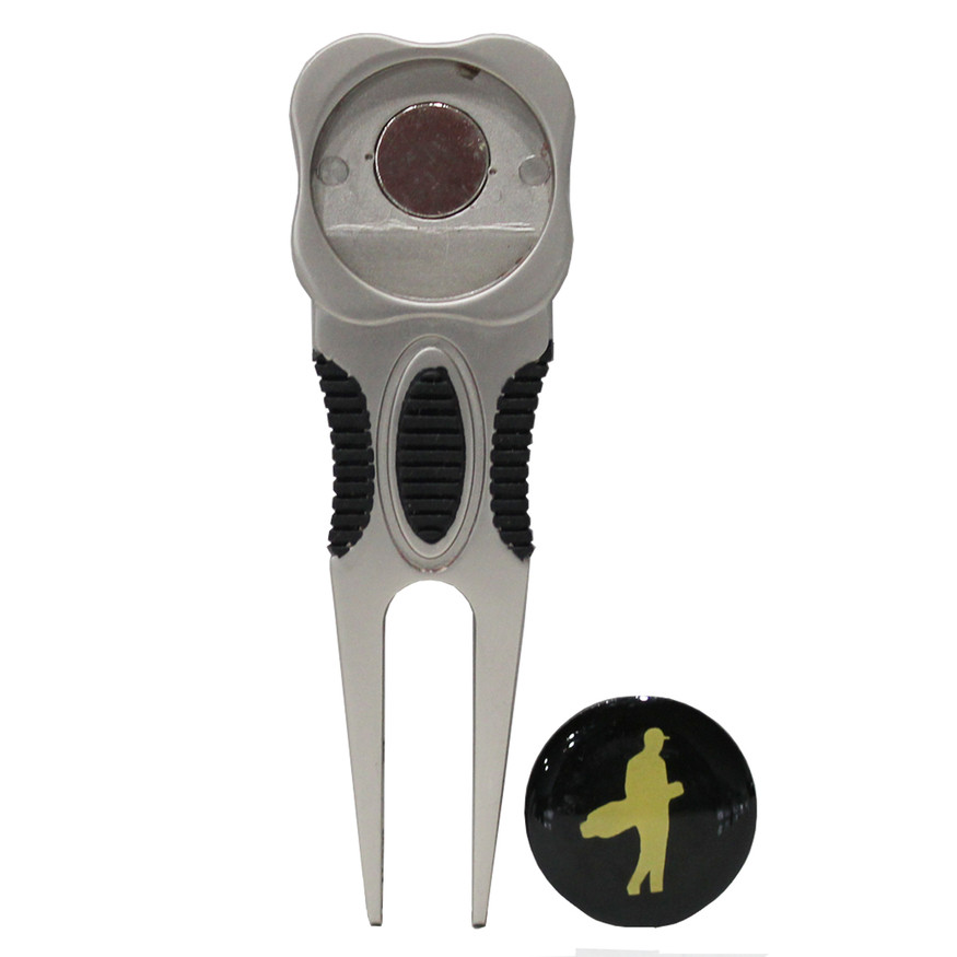 H2 Golf Divot Repair Tool with Magnetic Ball Marker